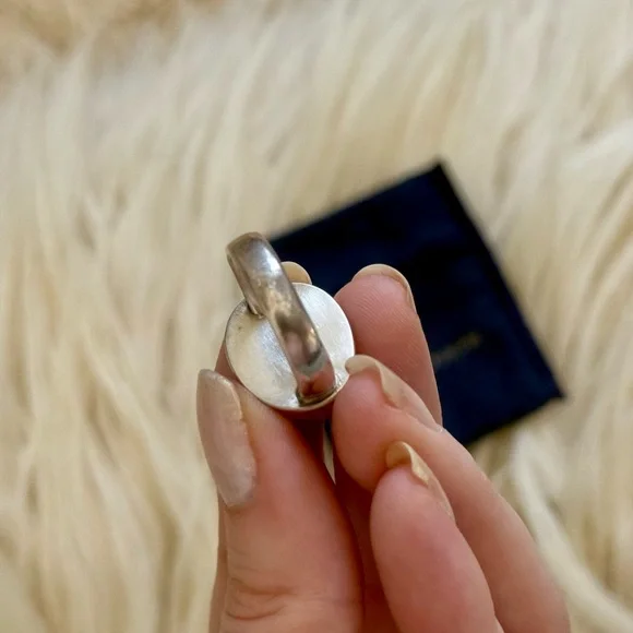 Jamie Joseph Boulder Opal 14k Sterling Ring - Picture 8 of 11